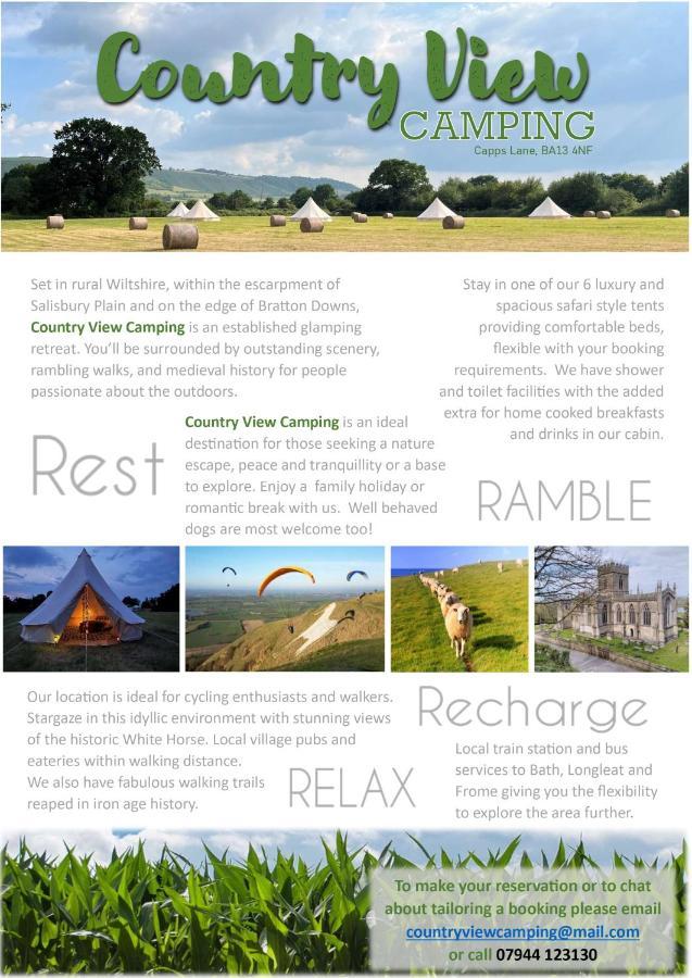Country View Camping Bratton Exteriér fotografie
